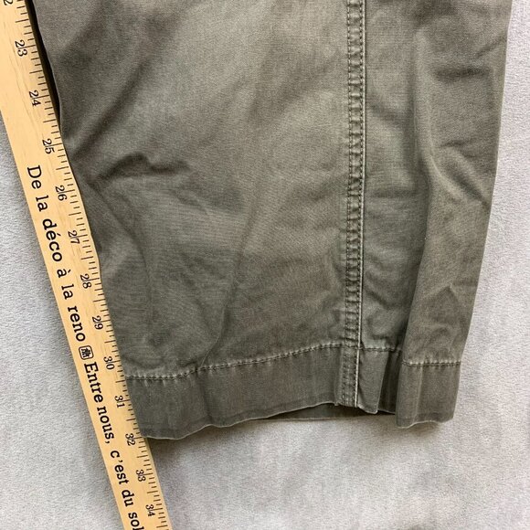 Gap Mens Pants 30 Gray Cargo Paratrooper Straight Leg Army Military Retro 30x32 - Picture 8 of 12